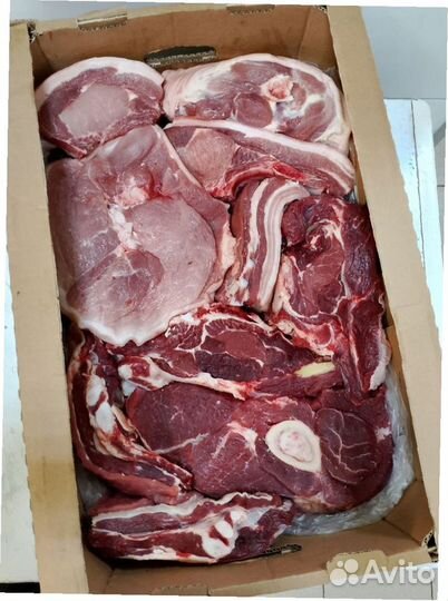 Ассорти говядина свинина 10-12 кг