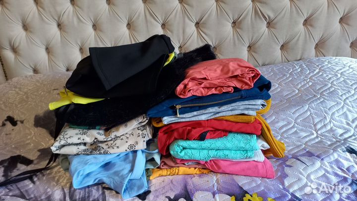 Женские вещи пакетом xs-s