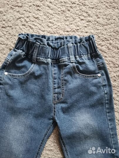 Джинсы для девочки 116