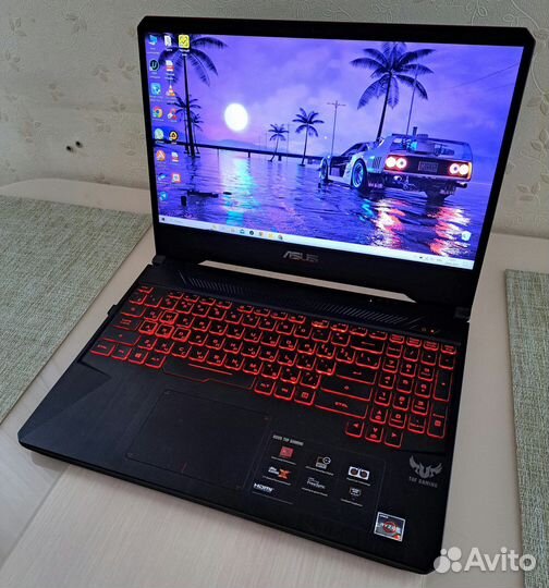 Игровой ноутбук asus tuf gaming fx 505dy