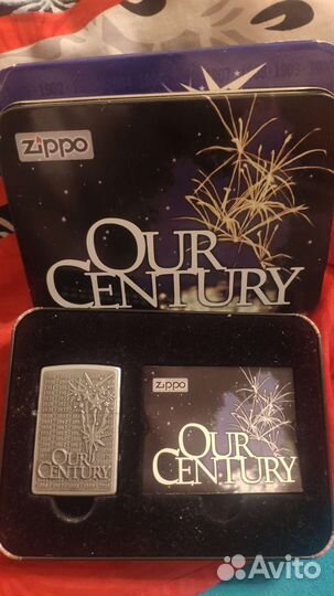 Зажигалка Zippo OUR century 1999/2000