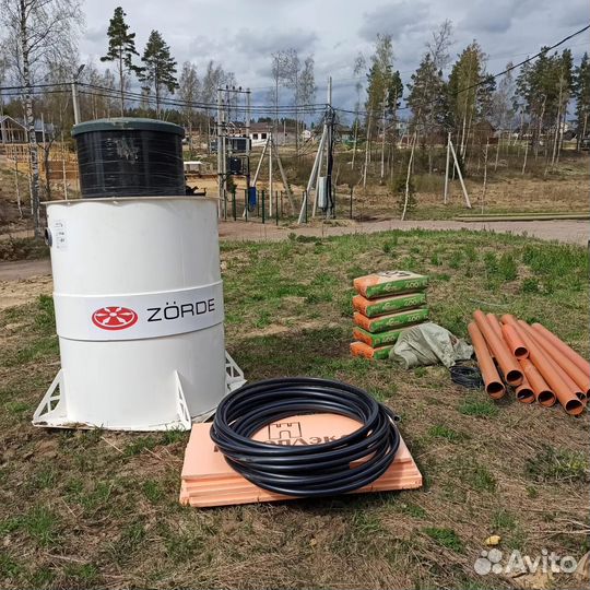 Септик, канализация на дачу под ключ