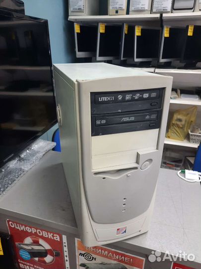Б/У Системный блок (D341/GeForce 6600/2Gb/160Gb)