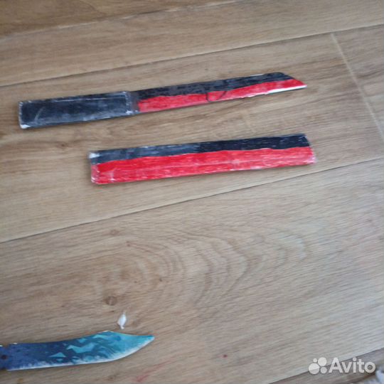 Самодельный нож танто не причиняет вреда здоровью