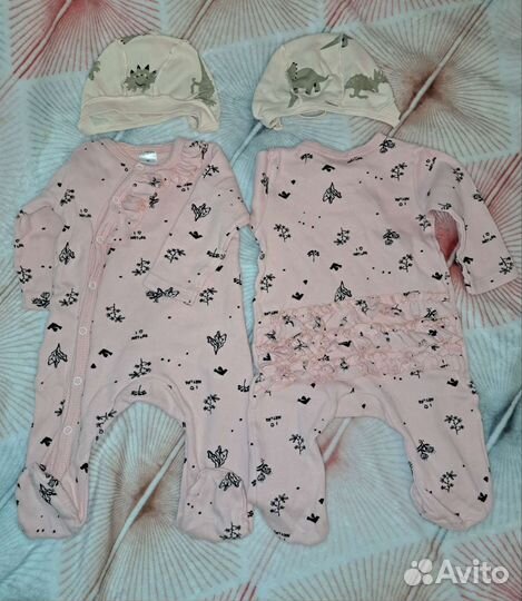 Детские вещи на девочек двойняшек