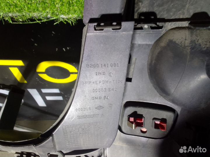 Бампер задний Renault Scenic 2