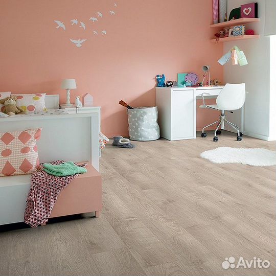 Пвх-плитка Quick-Step Livyn Жемчужный дуб