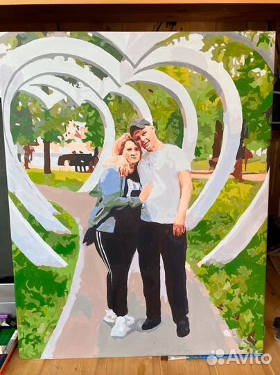 Картина по номерам по фото