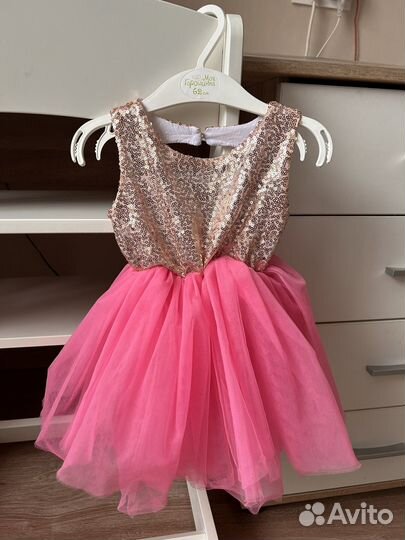Платье для девочки 74 размер