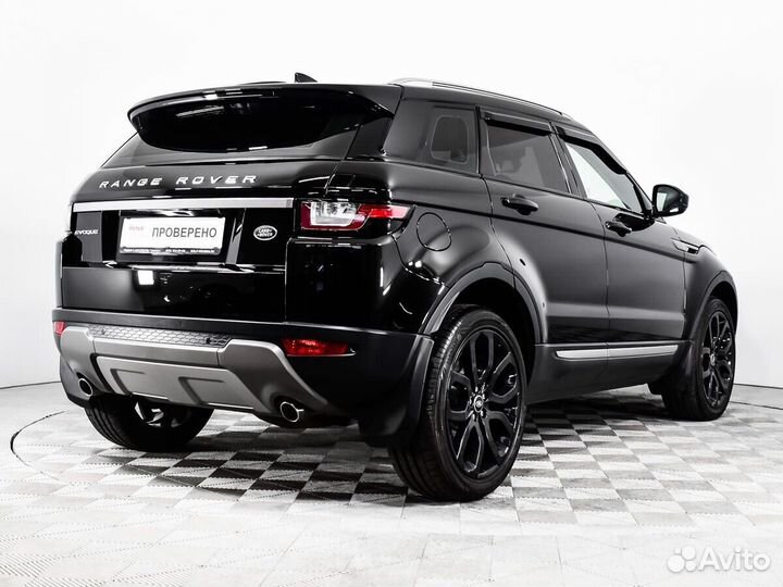 Land Rover Range Rover Evoque 2.0 AT, 2017, 75 441 км
