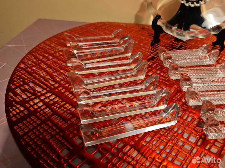 Подставки под столовые приборы стекло Мальцов