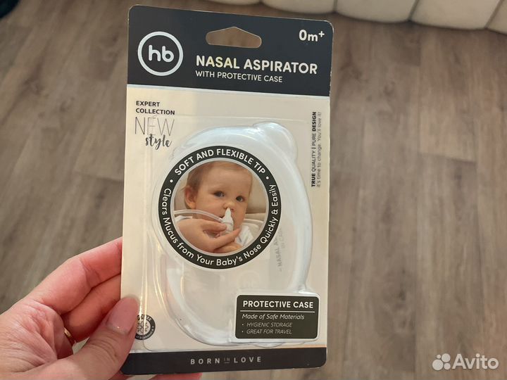 Назальный аспиратор (соплеотсос) Happy baby