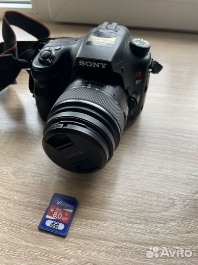 Зеркальный фотоаппарат sony slt a 57