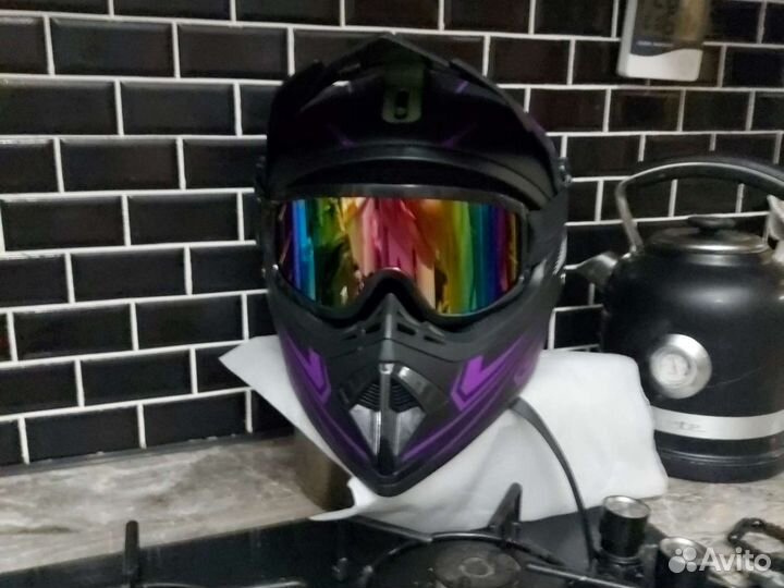 Мотошлем кроссовый