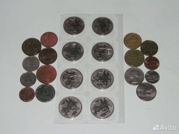 Монеты и банкноты разных стран Нумизмат