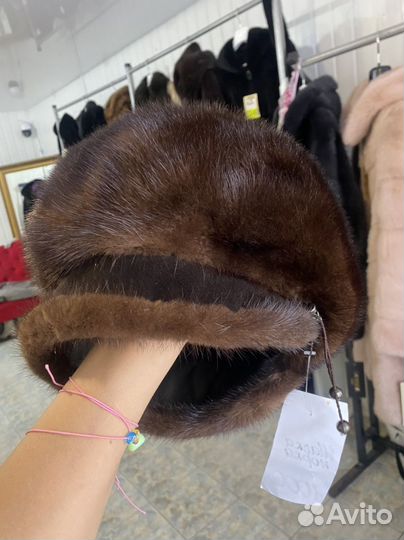 Шапки норковые 5штук береты