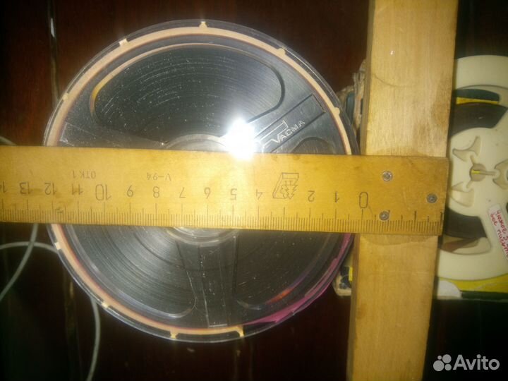 Магнитная лента катушки бобины для магнитофона