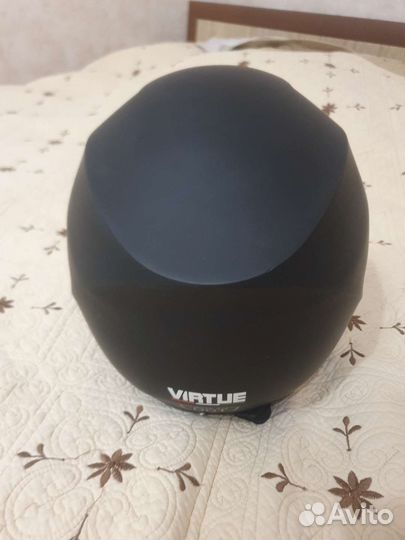 Мотошлем с воротником