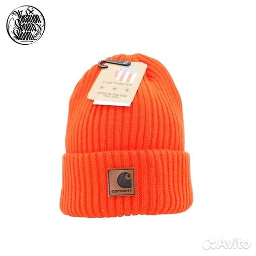 Шапка Carhartt Logo (оранж.)