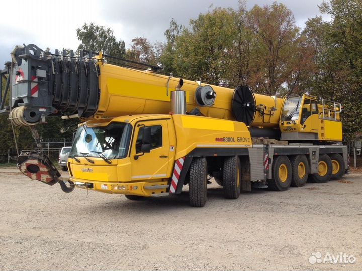 Аренда и услуги автокрана, 160 т, 62 м