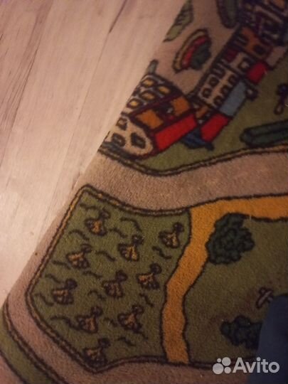 Ковер детский с дорогами