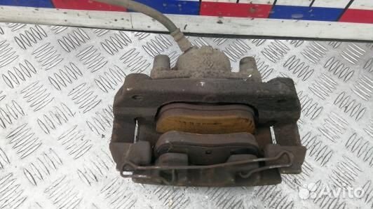 Суппорт тормозной передний левый renault megane 3