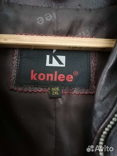 Кожаный френч женский