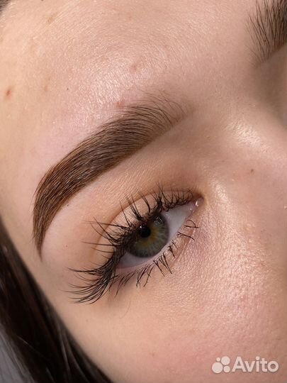 Оформление бровей