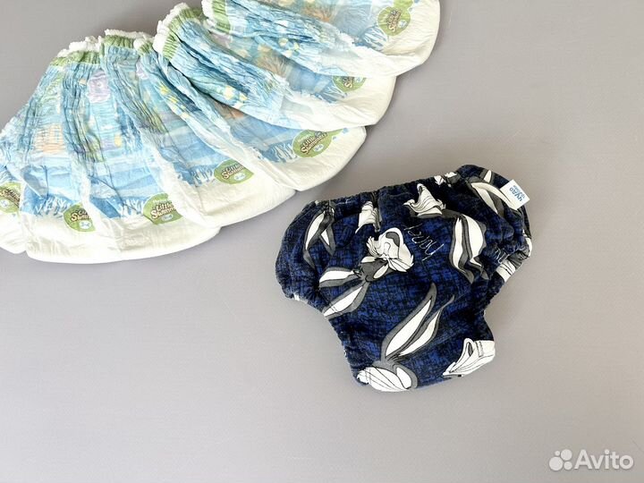 Подгузник для плавания + в подарок многоразовые