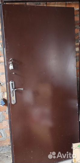 Дверь входная железная бу