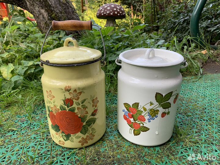 Бидон эмалированный 3 л СССР