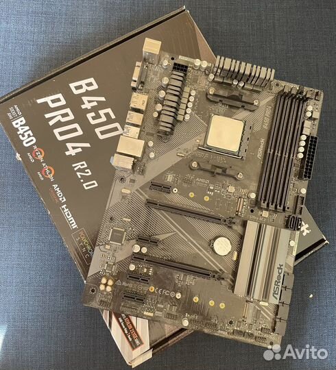 Материнская плата с процессором ryzen