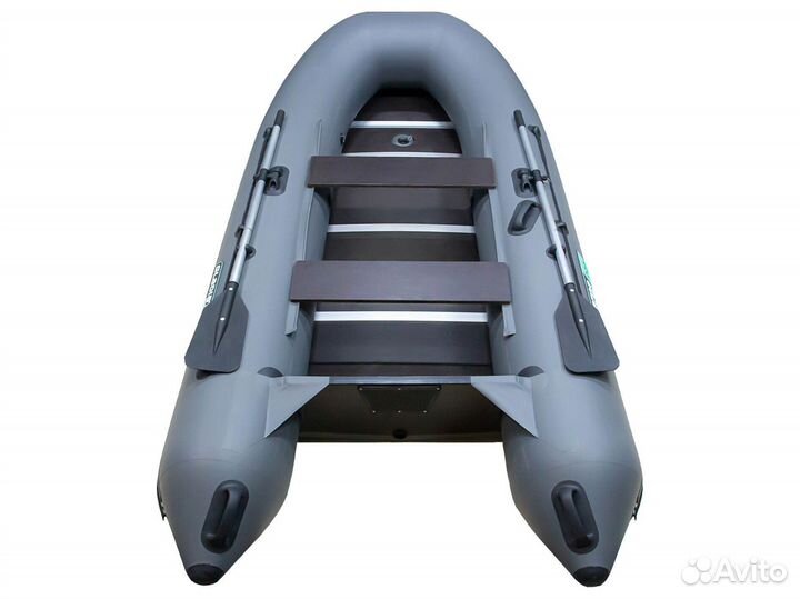 Лодка пвх Gladiator B330 темно-серый
