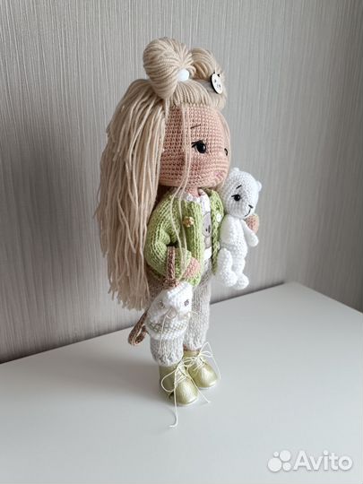 Куколка вязаная