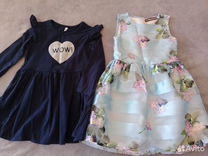 Платья пакетом для девочки 104-110
