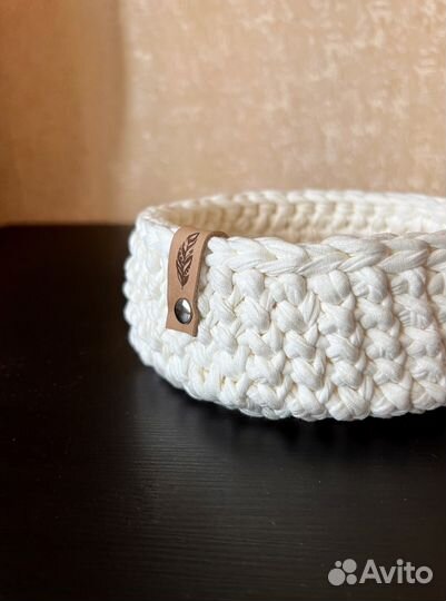 Корзиночка вязаная