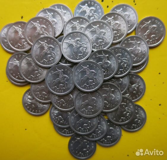 Монеты 1 и 5 копеек 1997 - 2009, 2014 спмд и ммд