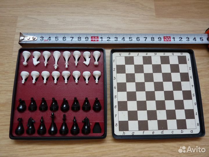 Шахматы дорожные на магнитах СССР