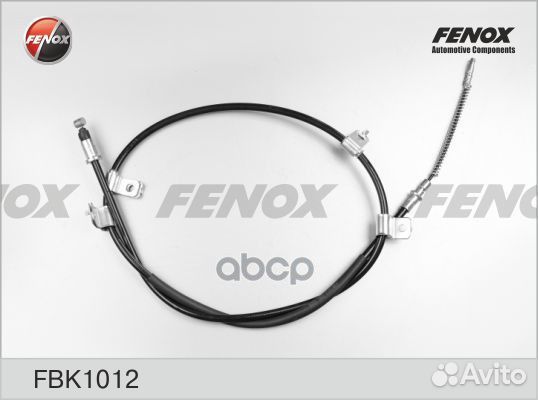 FBK1012 трос ручного тормоза задний правый Dae