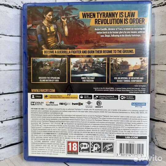 Игра для PS5 Farcry 6