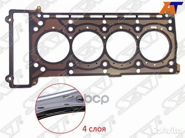 Прокладка ГБЦ mercedes W204/W212 1,8-2,5 09- ST