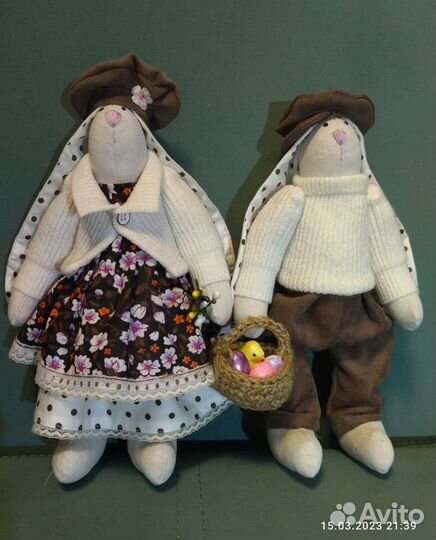 Семейка заек Тильд