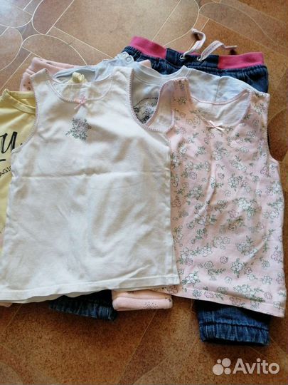 Вещи пакетом на девочку