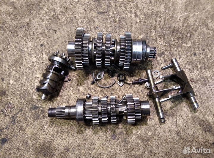 Кпп коробка передач kawasaki zxr400 zxr 400 89-99