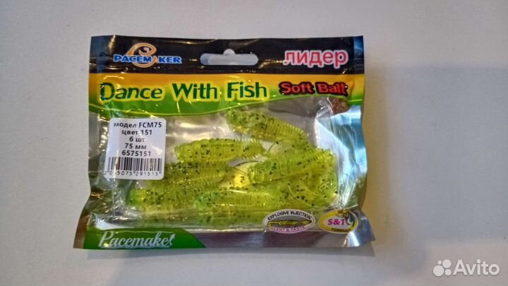 Силиконовые приманки pakemaker (резина силикон)