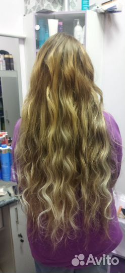 Наращивание волос Афронаращивание