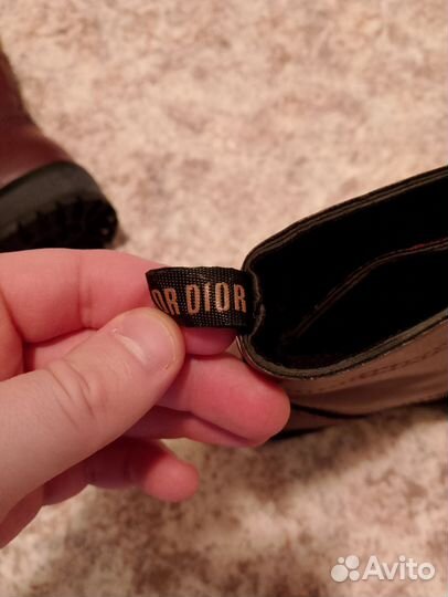 Ботинки Dior