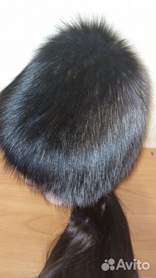 Шапка чернобурка