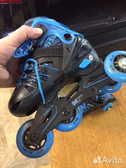 Ролики раздвижные 28-31 б/у 30 минут(новые)