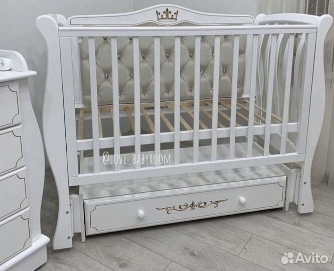 Детская кровать с матрасом